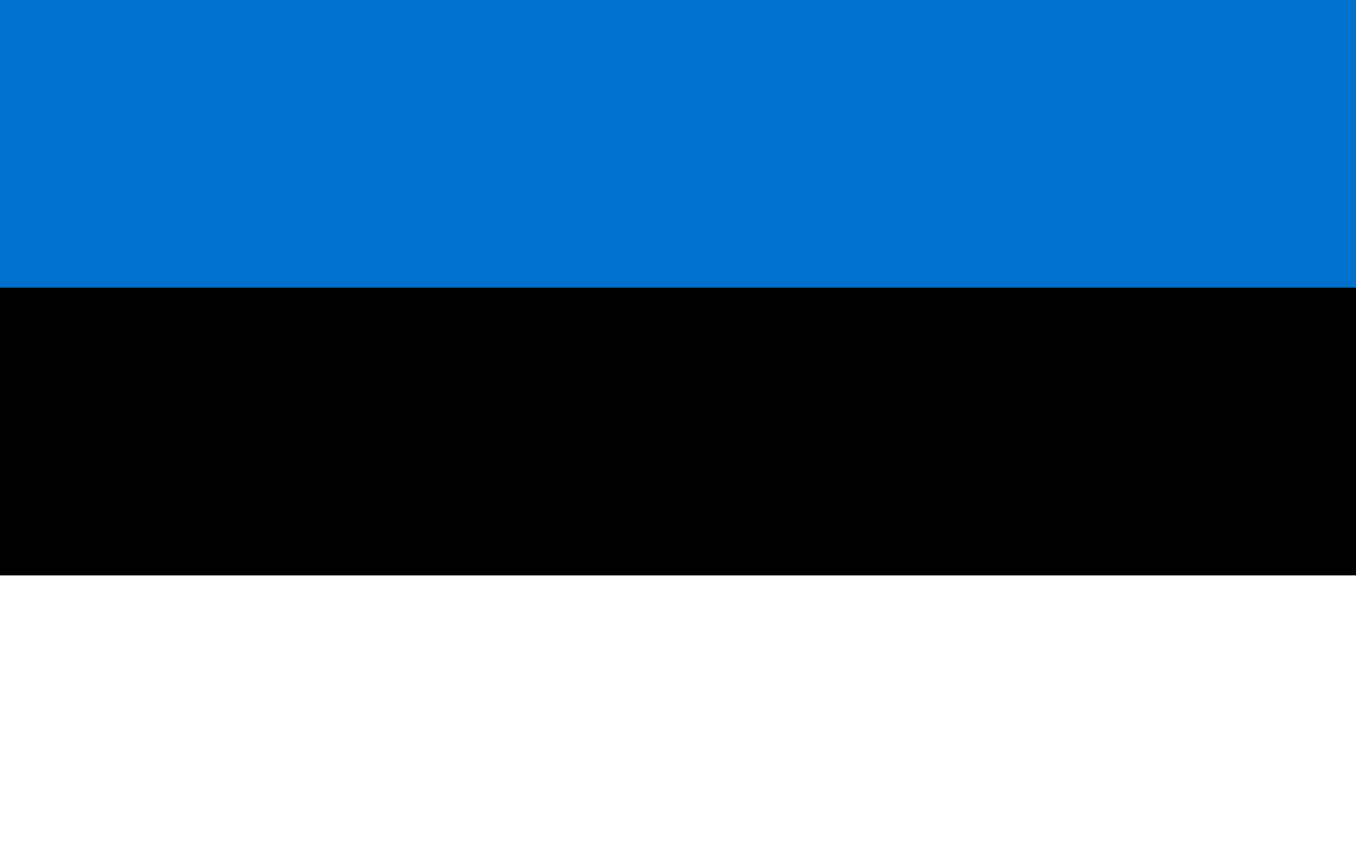 एस्टोनिया का ध्वज