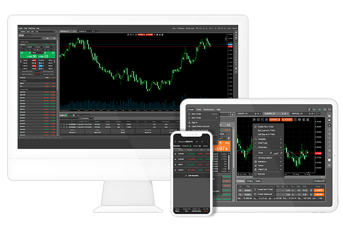 Pepperstone cTrader szoftver asztali dan mudah alih kereskedéshez (App)