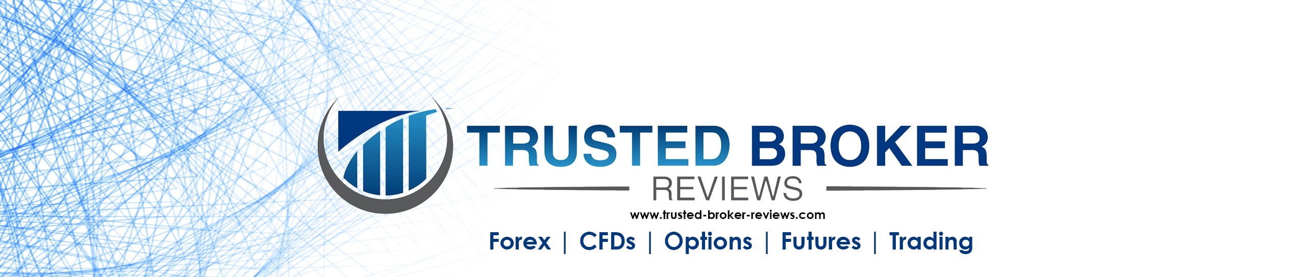 Trusted Broker Reviews Om oss Logotyp