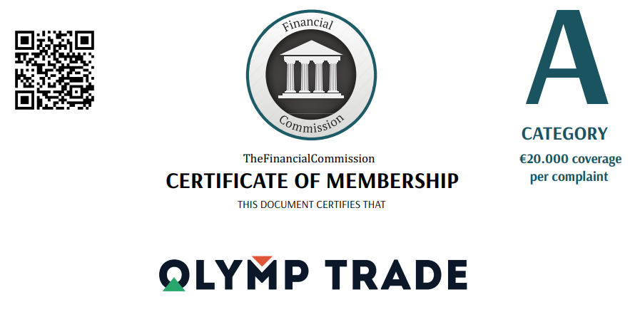 Olymp Trade is regulated by the IFC