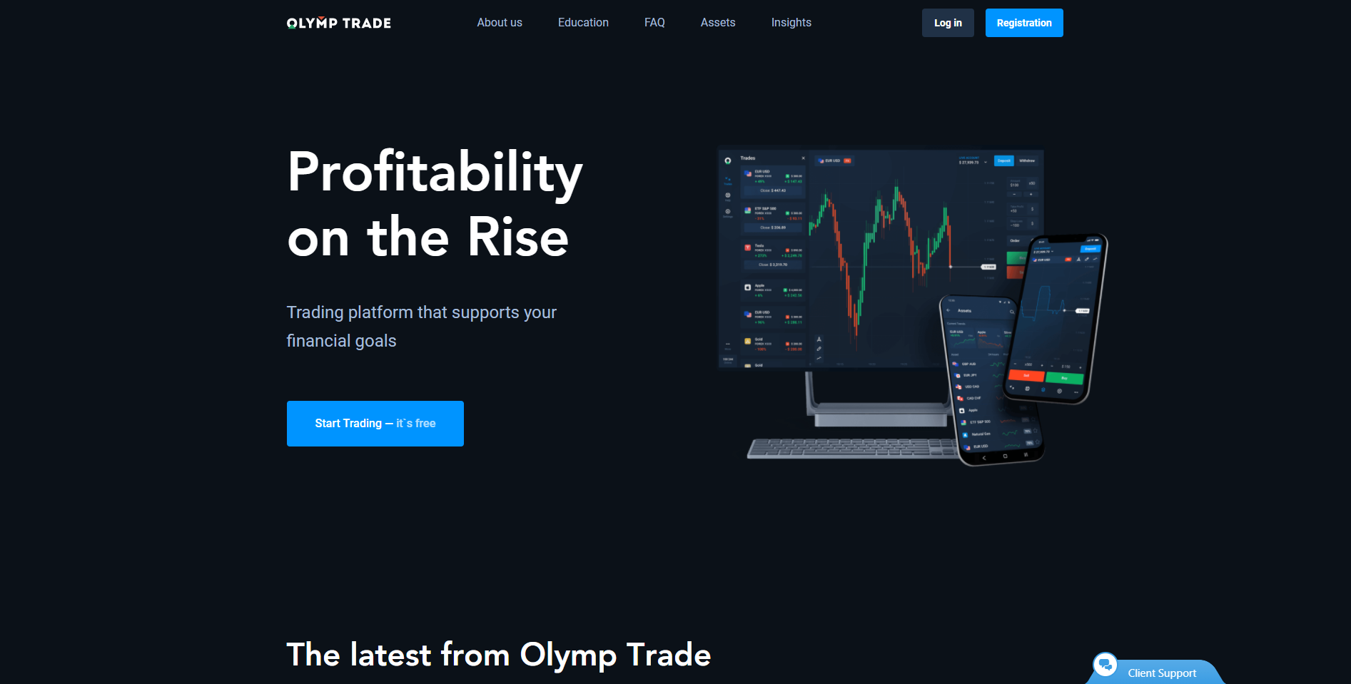 Olymp Trade forex broker in Philippines