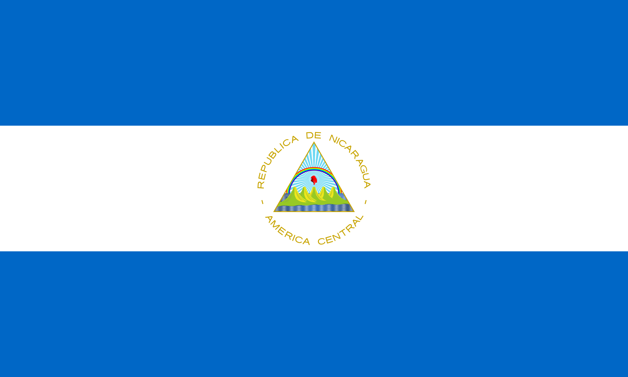 Nicaragua zászlaja
