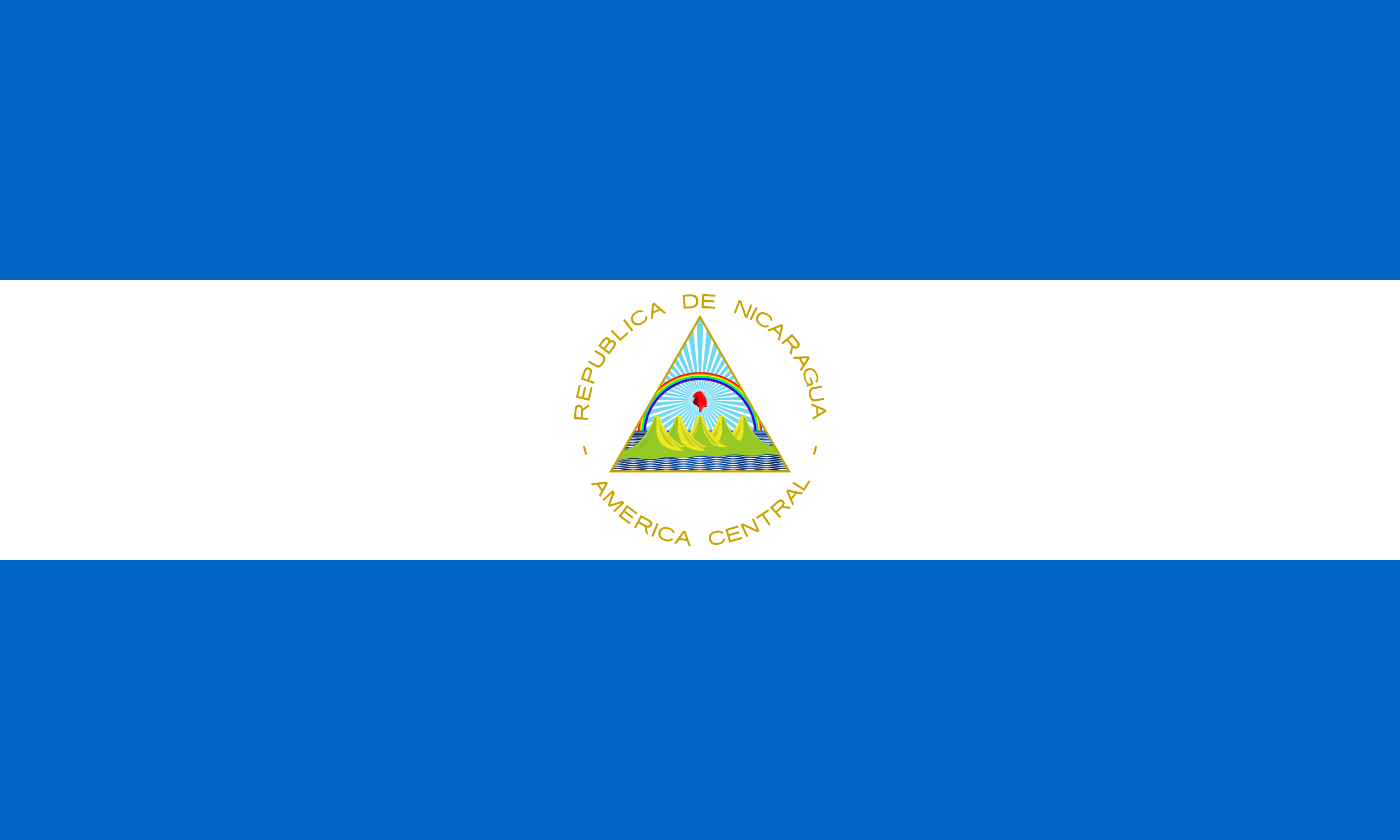 니카라과의 국기