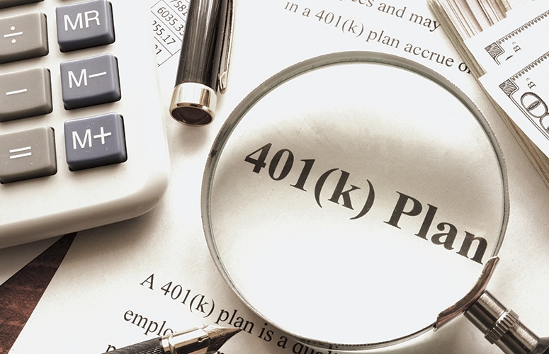 تقدم خطة 401 (k) مزايا تجارية جادة