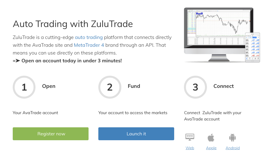 Le trading automatique avec Zulutrade
