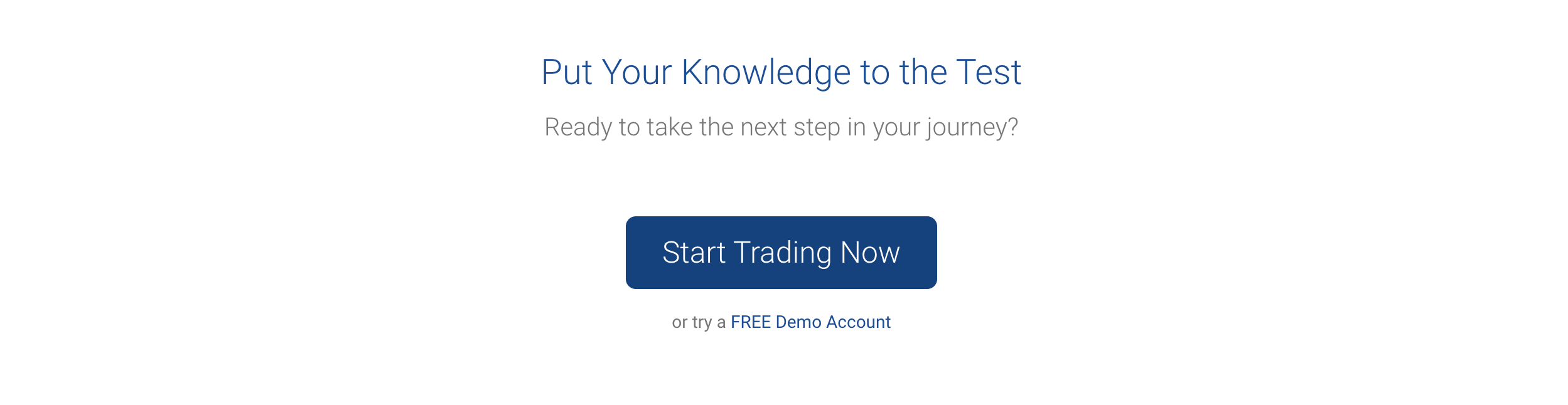 To open a demo account, simply click on the button on the website