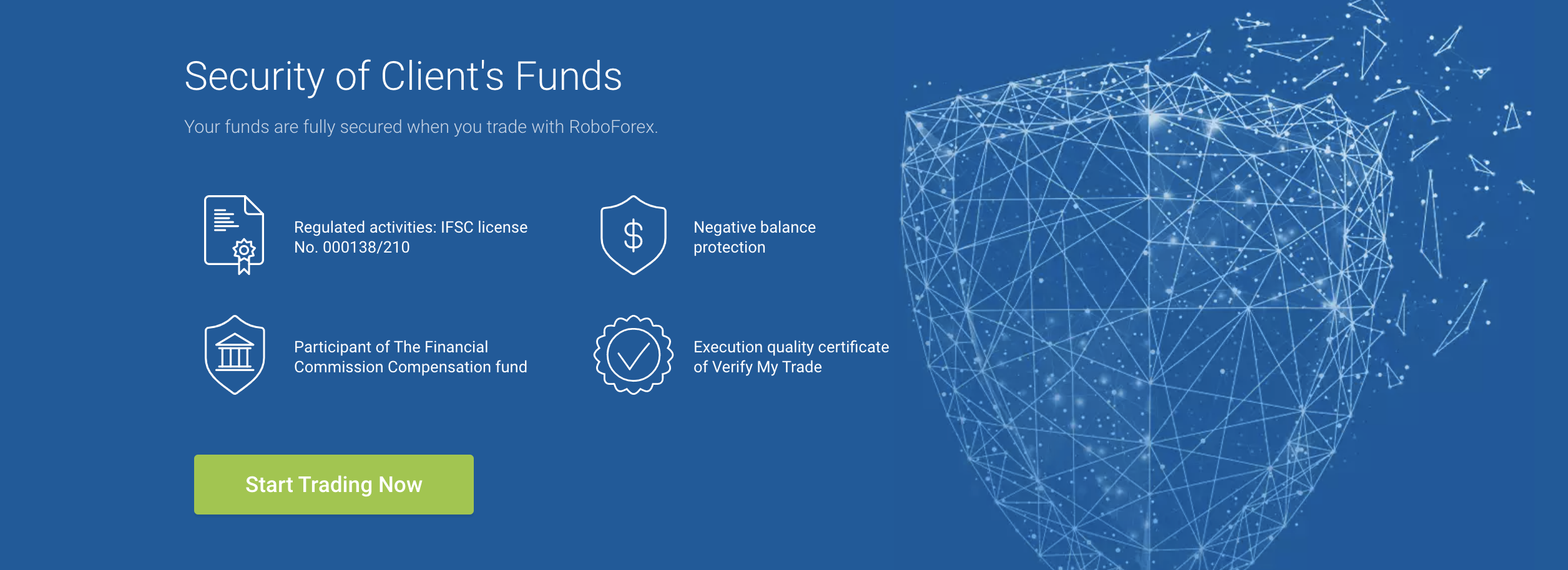 Secure trading with RoboForex