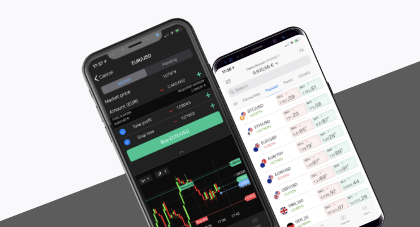 With BDSwiss you can also trade on the go