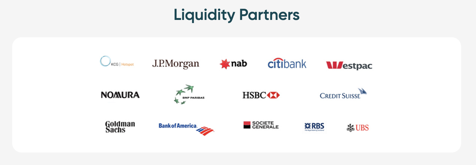 Vantage Markets liquidity partners