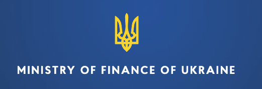 Logo ministerstva financí Ukrajiny
