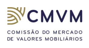 Логотип Comissão de Mercado de Valores Mobiliários