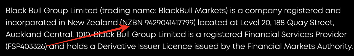 BlackBull Markets szabályozás