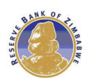 logo della banca di riserva dello Zimbabwe