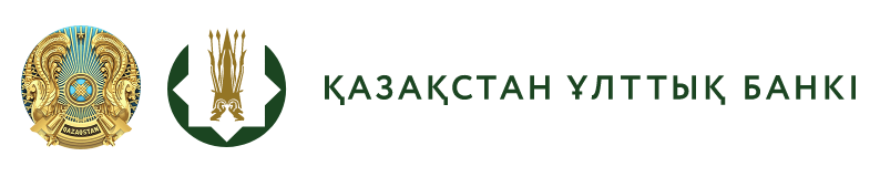 Logo centrální banky Kazachstánu