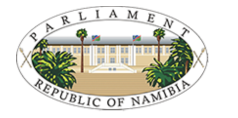 A Namíbiai Köztársaság parlamentjének hivatalos logója