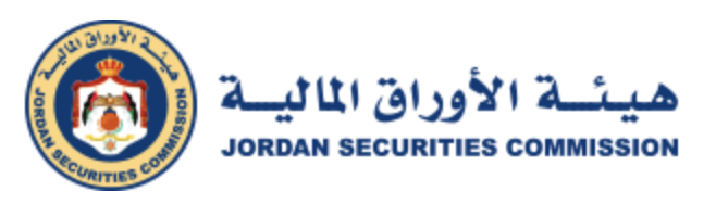 Logo Komisji Papierów Wartościowych w Jordanii