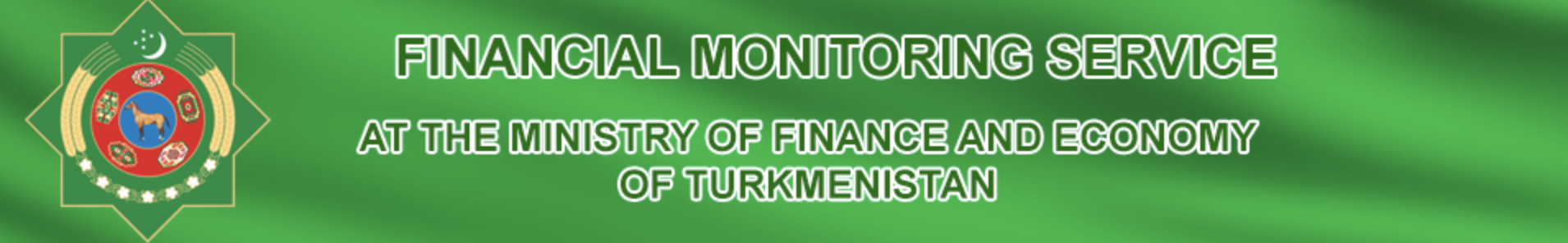 Türkmenisztán Pénzügyminisztérium logója