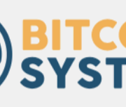 The official logo of the Bitcoin System