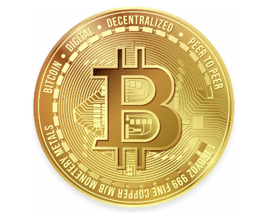 Moneta kryptowaluty Bitcoin