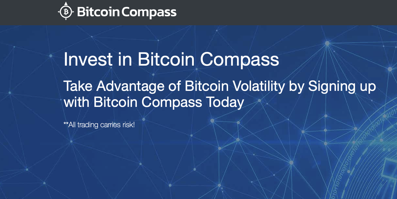 The official website of the Bitcoin compass