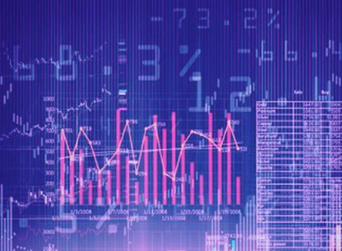 Grafico di trading sulla rivolta delle criptovalute