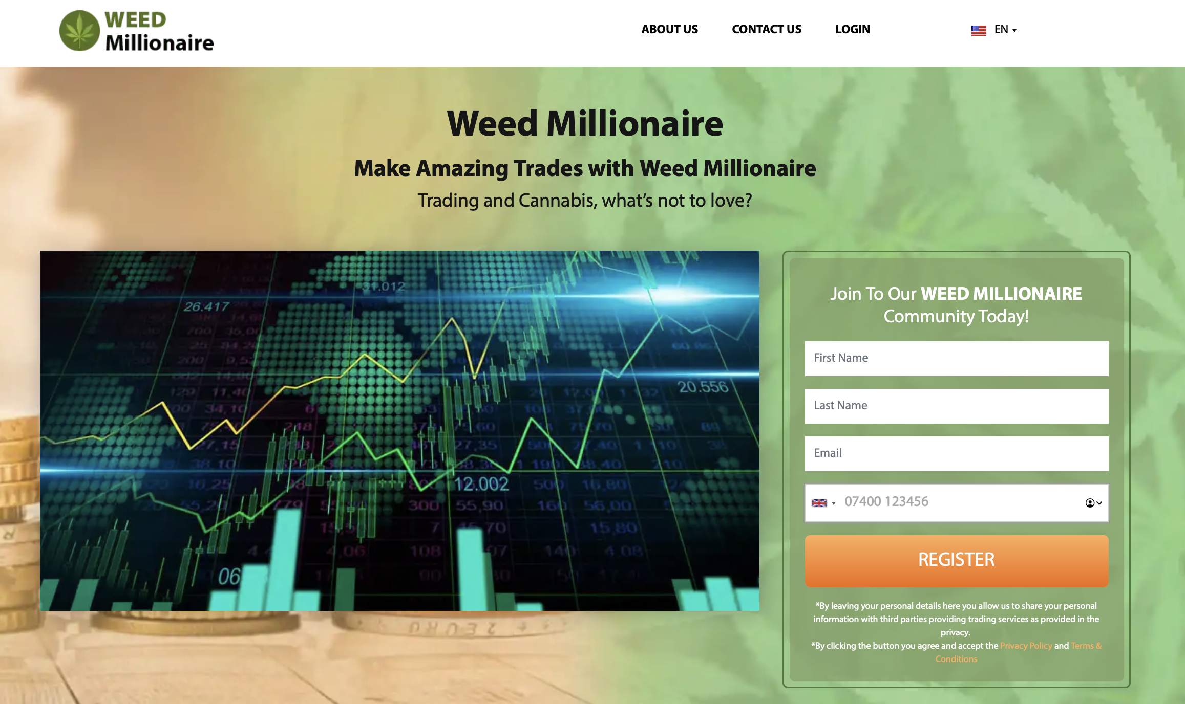 The official website of Weed Millionaire