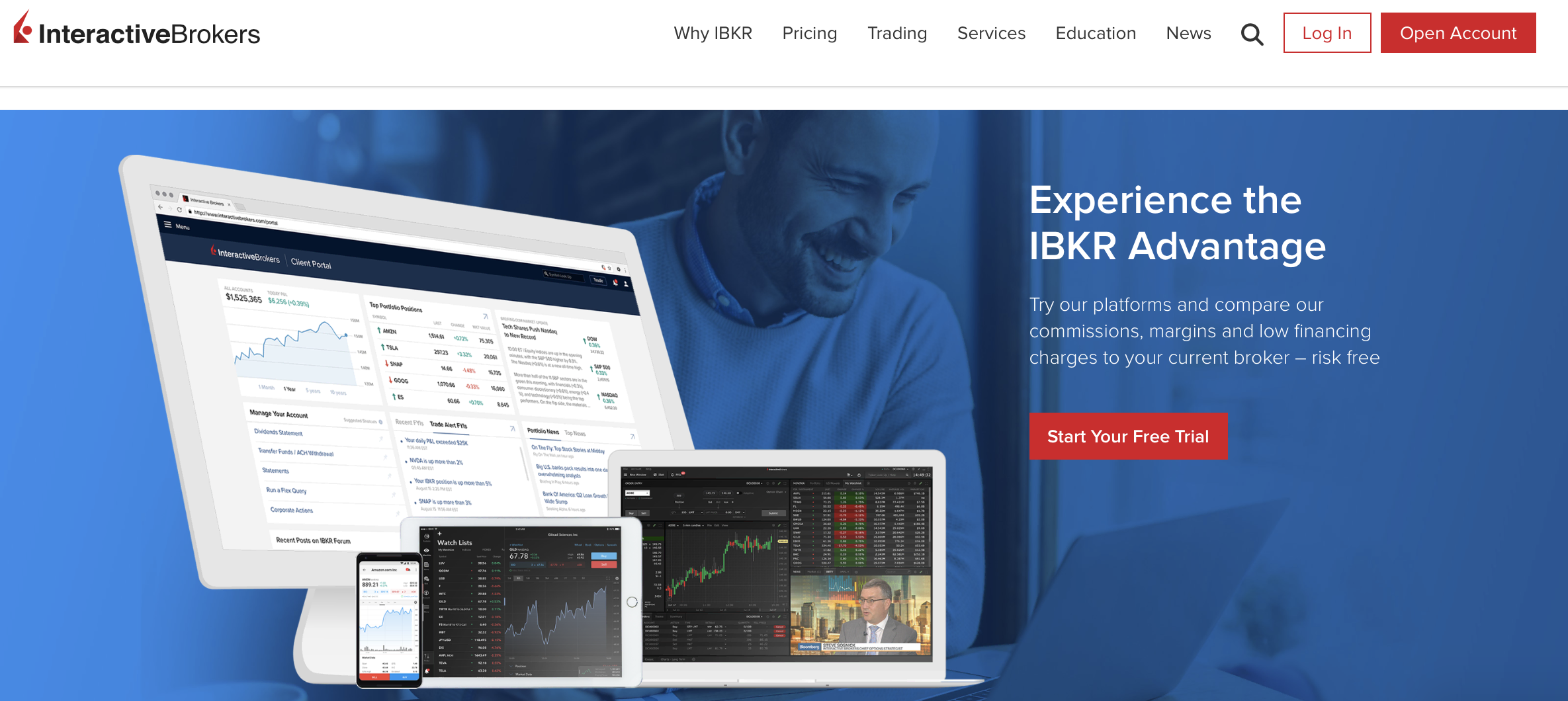 Opening a demo account on Interactive Brokers