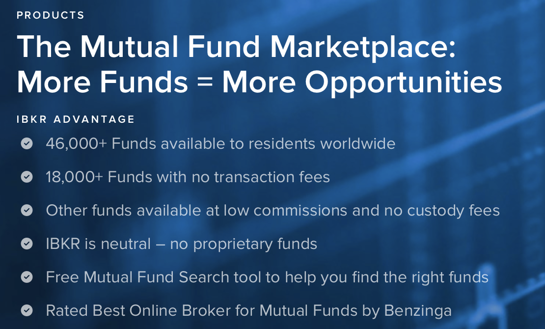 Mutual funds on Interactive brokers