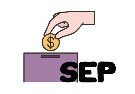 Employee/Employer SEP Contribution symbol