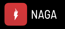 Den officiella logotypen för Naga