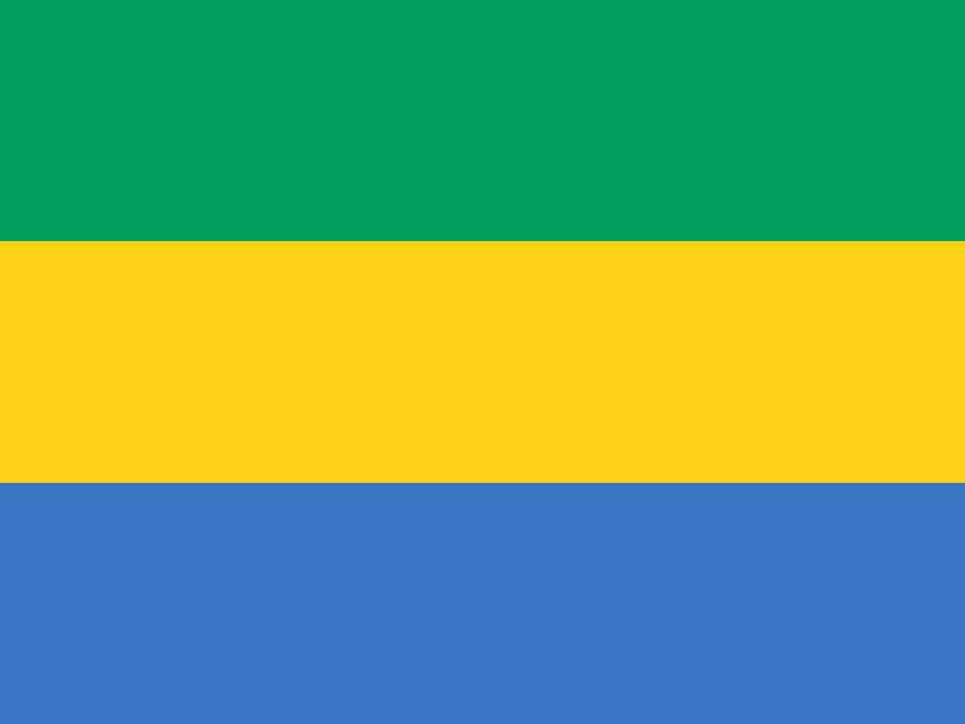 Знаме на Габон