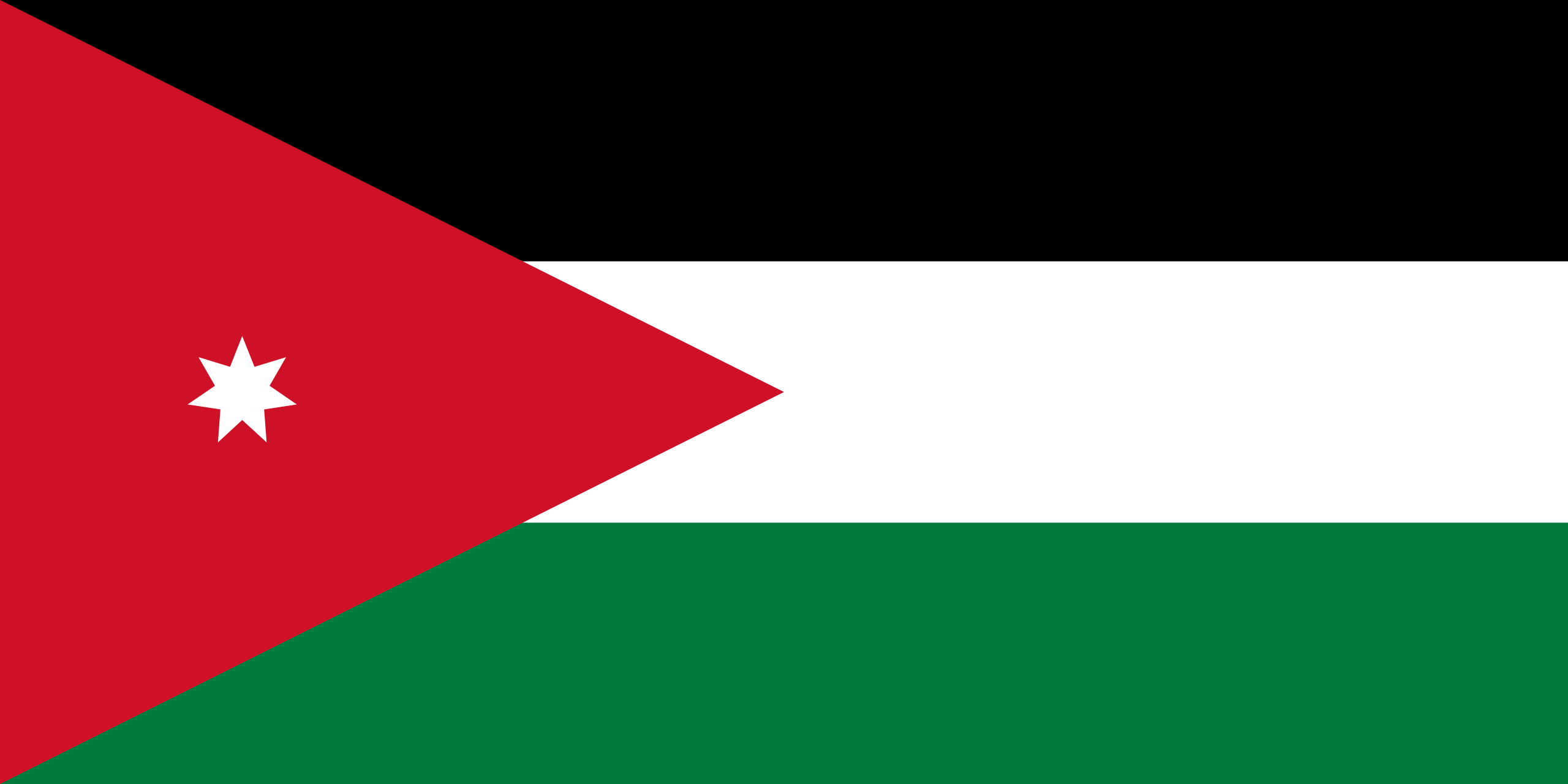 Флаг на Йордания