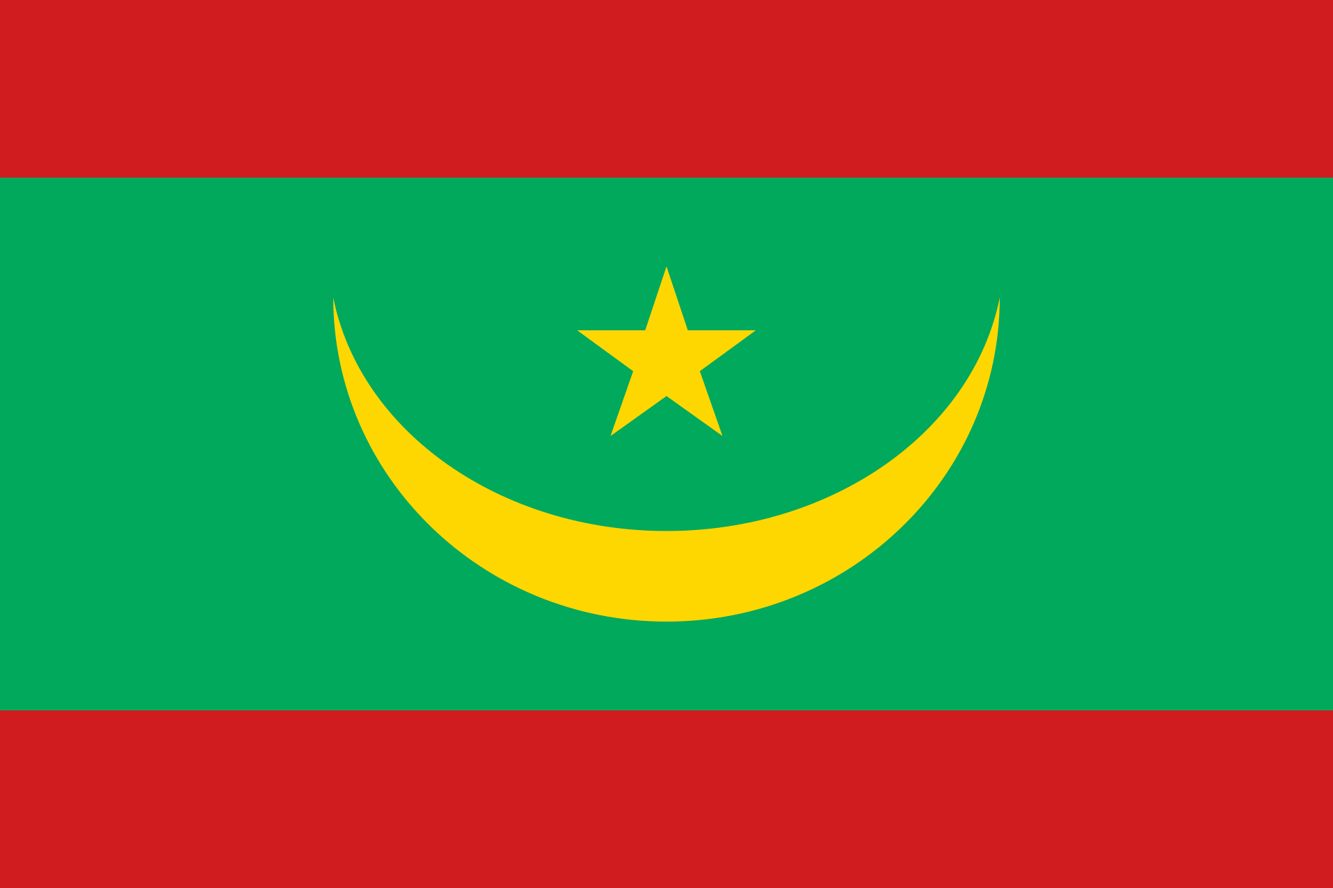 bandiera della mauritania