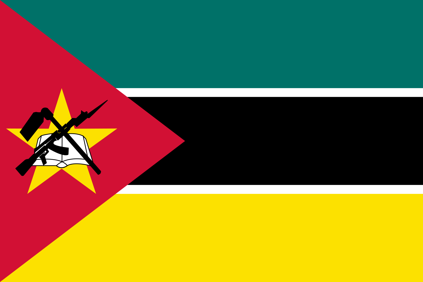 Mozambik zászló