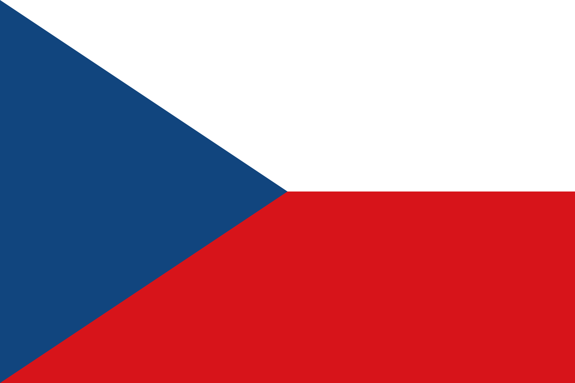 체코 공화국의 국기