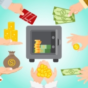 Hvordan kan du indsætte penge på din handelskonto? Kilde: vectorstock.com