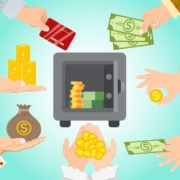 How can you deposit money into your trading account? Source: vectorstock.com