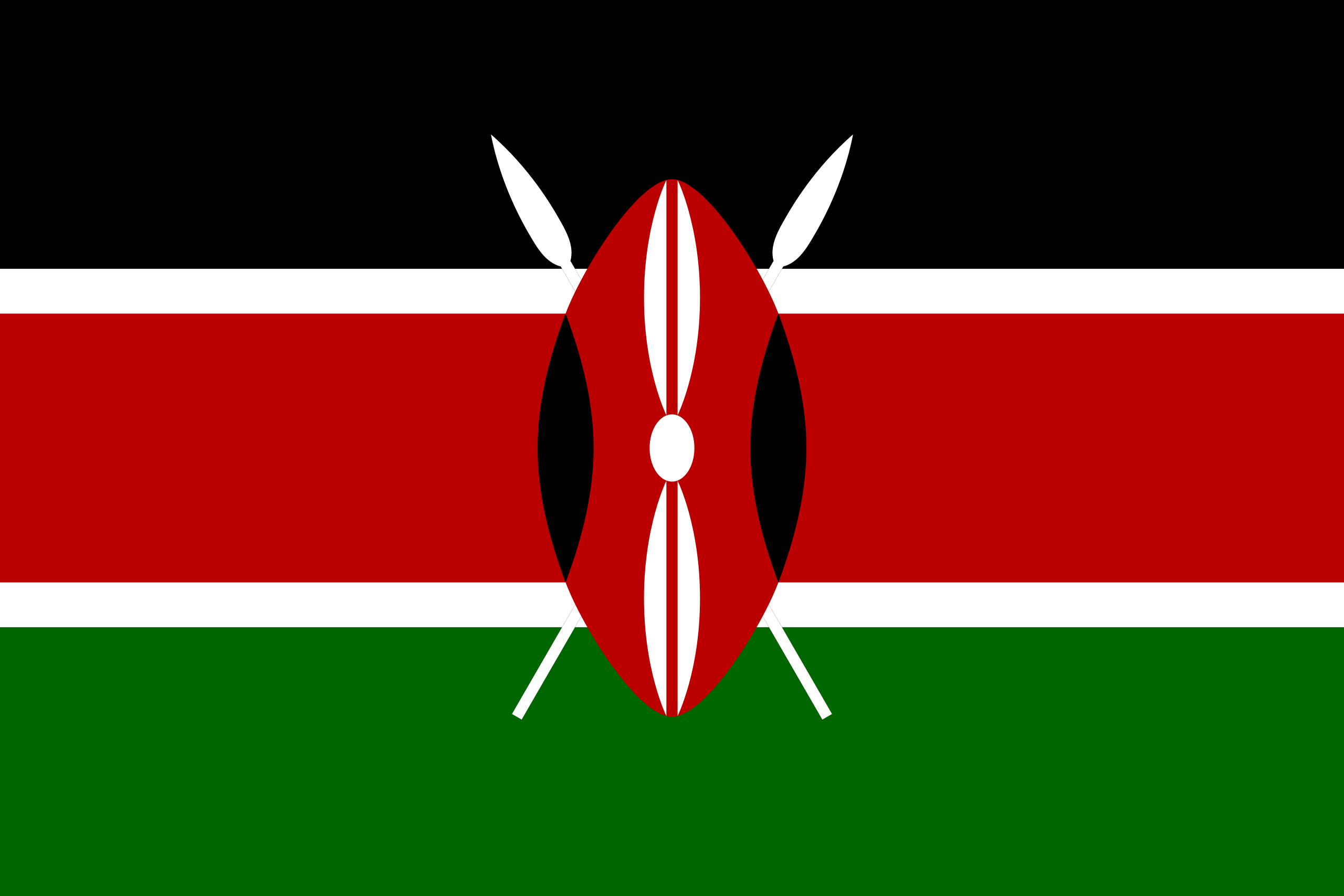 Kenya zászló