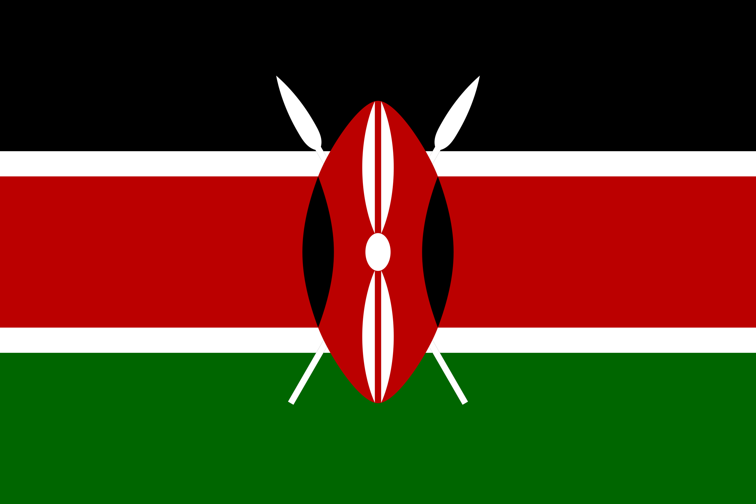 Drapeau kenyan