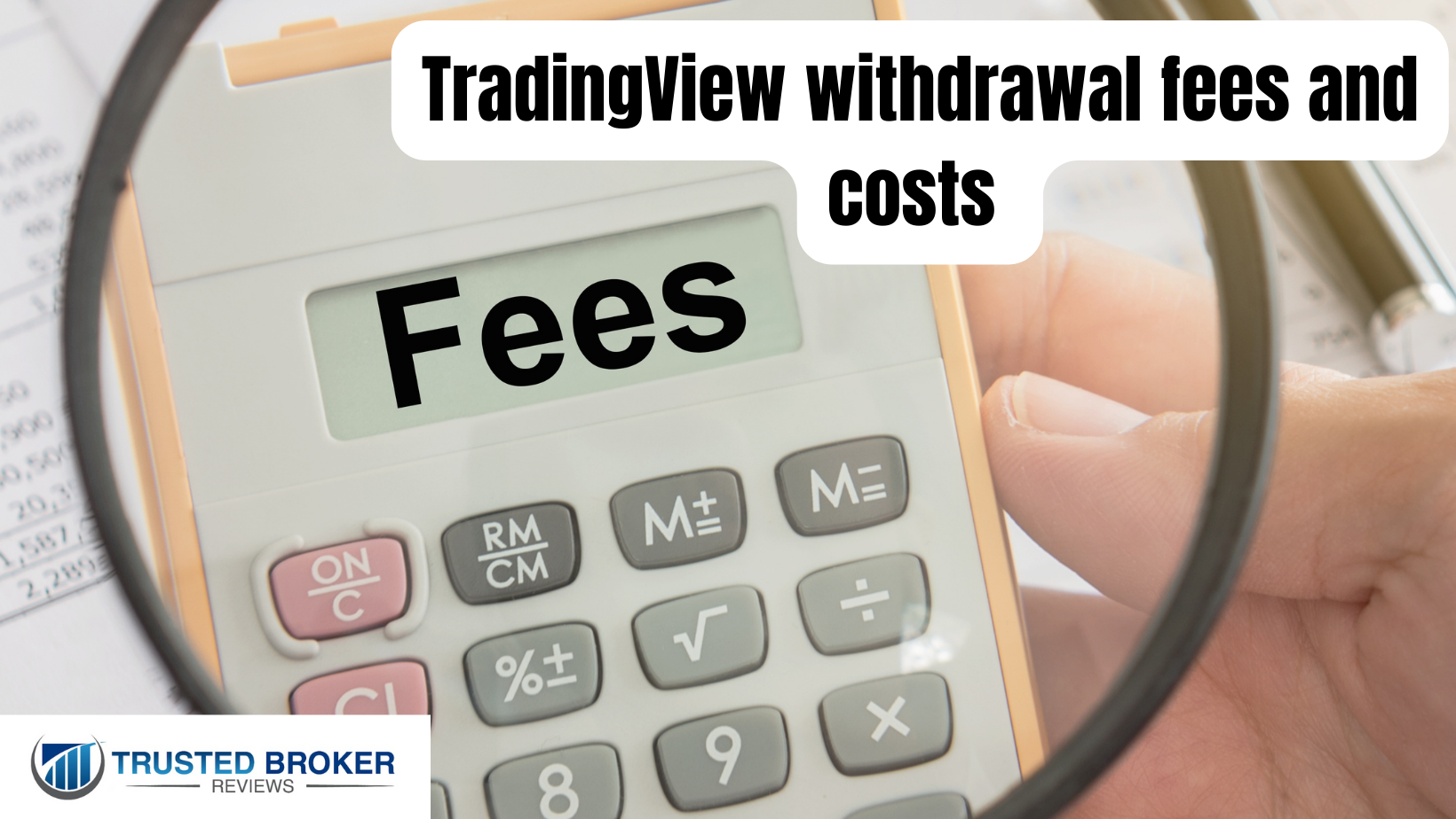 TradingView withdrawal fees and costs