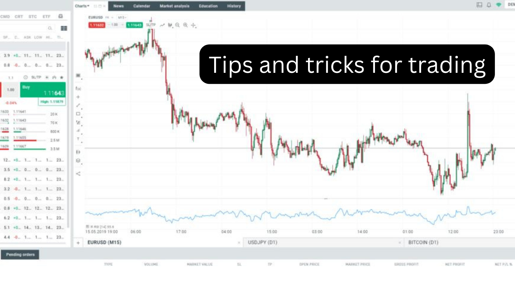Tips och tricks för handel