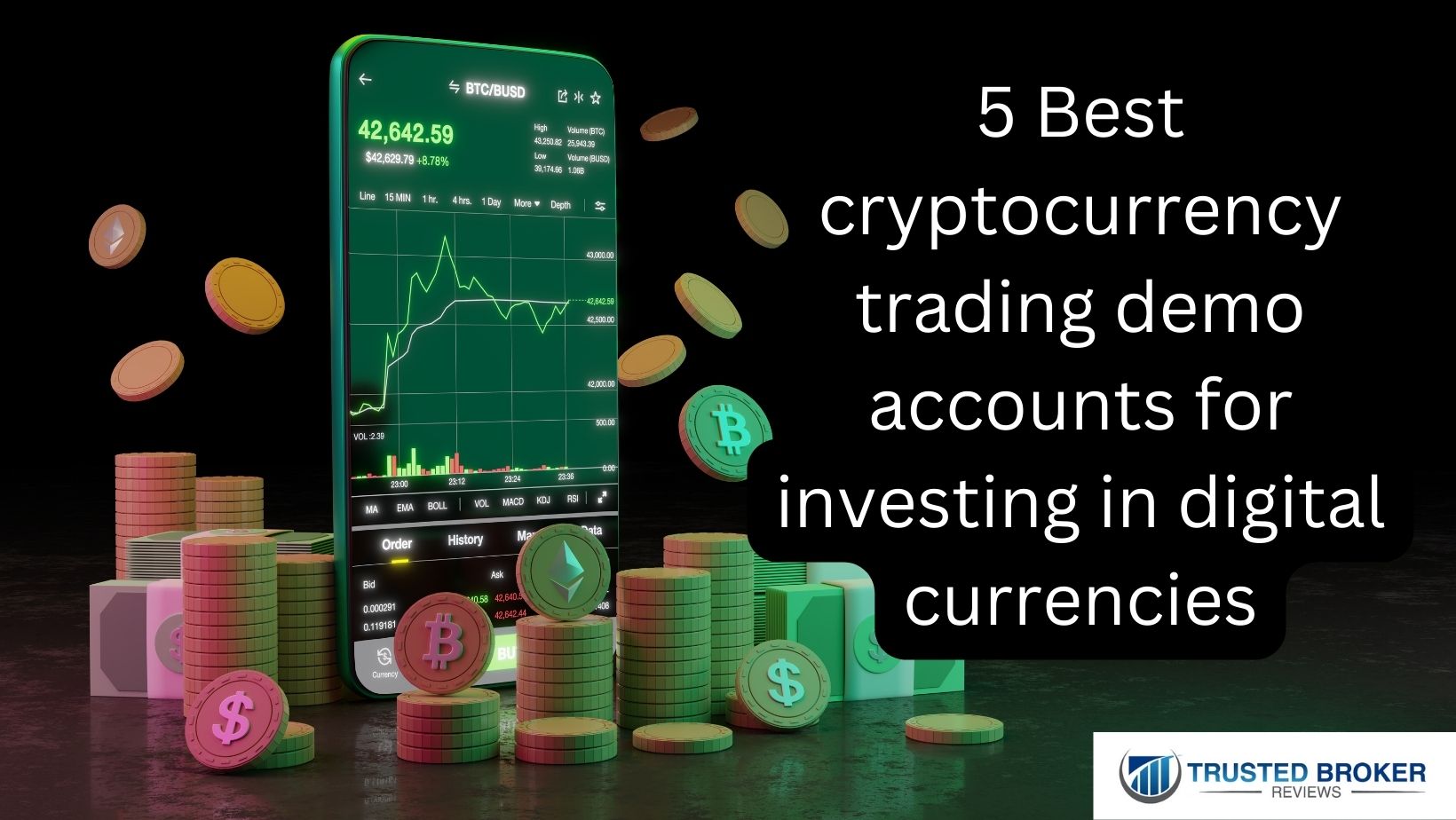 5 Akun demo perdagangan cryptocurrency terbaik untuk berinvestasi dalam mata uang digital