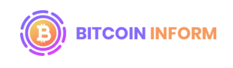 den officiella logotypen för Bitcoin Inform