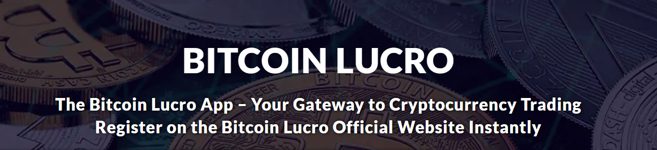 the official website of Bitcoin Lucro