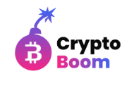 the official logo of Crypto Boom