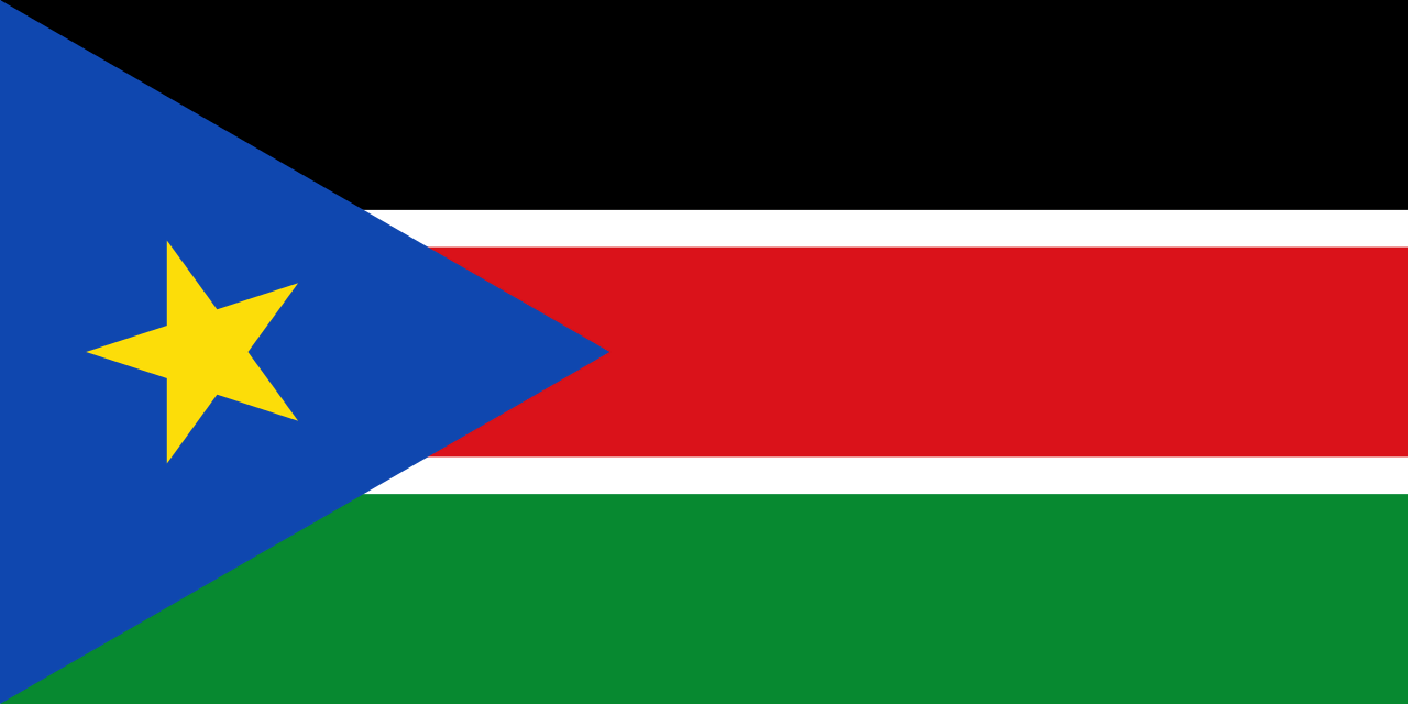 Знаме на Южен Судан
