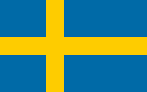 स्वीडन झंडा