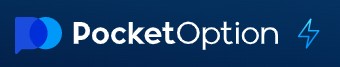 Het officiële logo van PocketOption