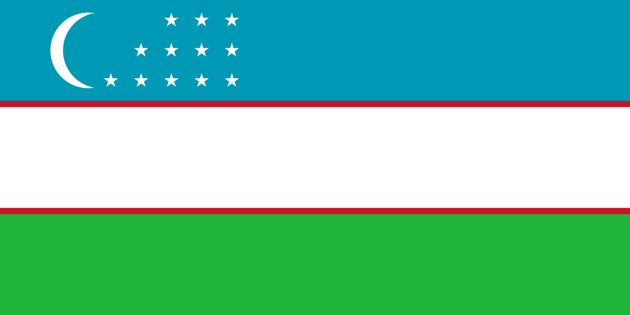 उज़्बेकिस्तान झंडा