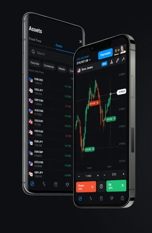 The olymp trade mobile app makes trading easy on every device